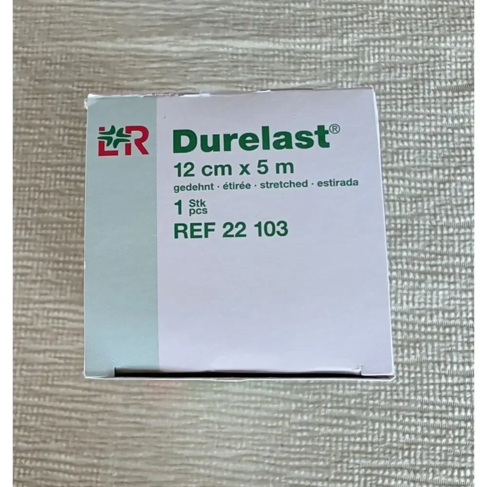 Lohmann & Rauscher- Durelast 12cm X 5 m Stretch Bandage, Compression Ba...
